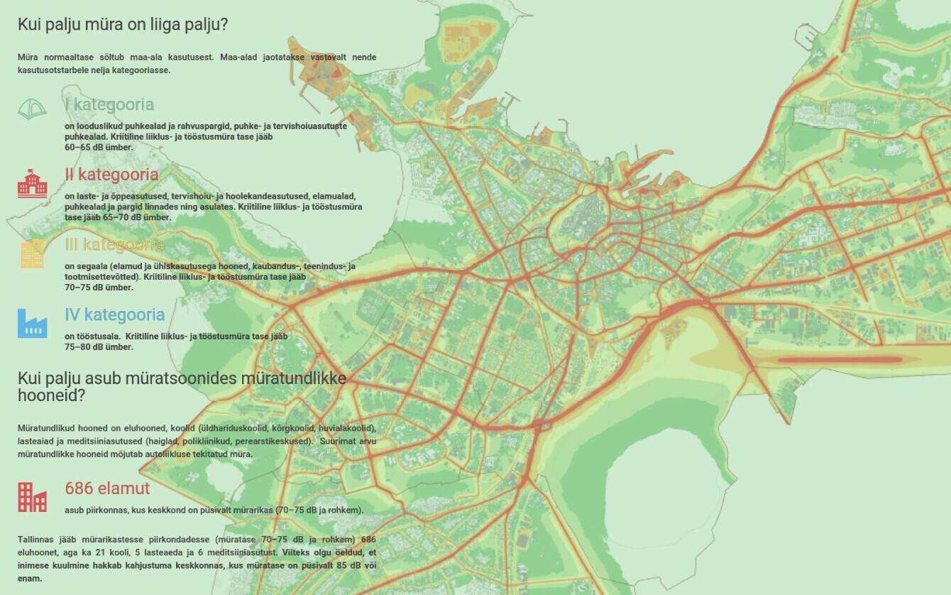 Müratasemed Tallinna linnas.