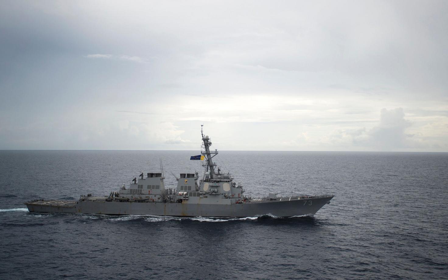 USA raketikandja USS Decatur Lõuna-Hiina meres.