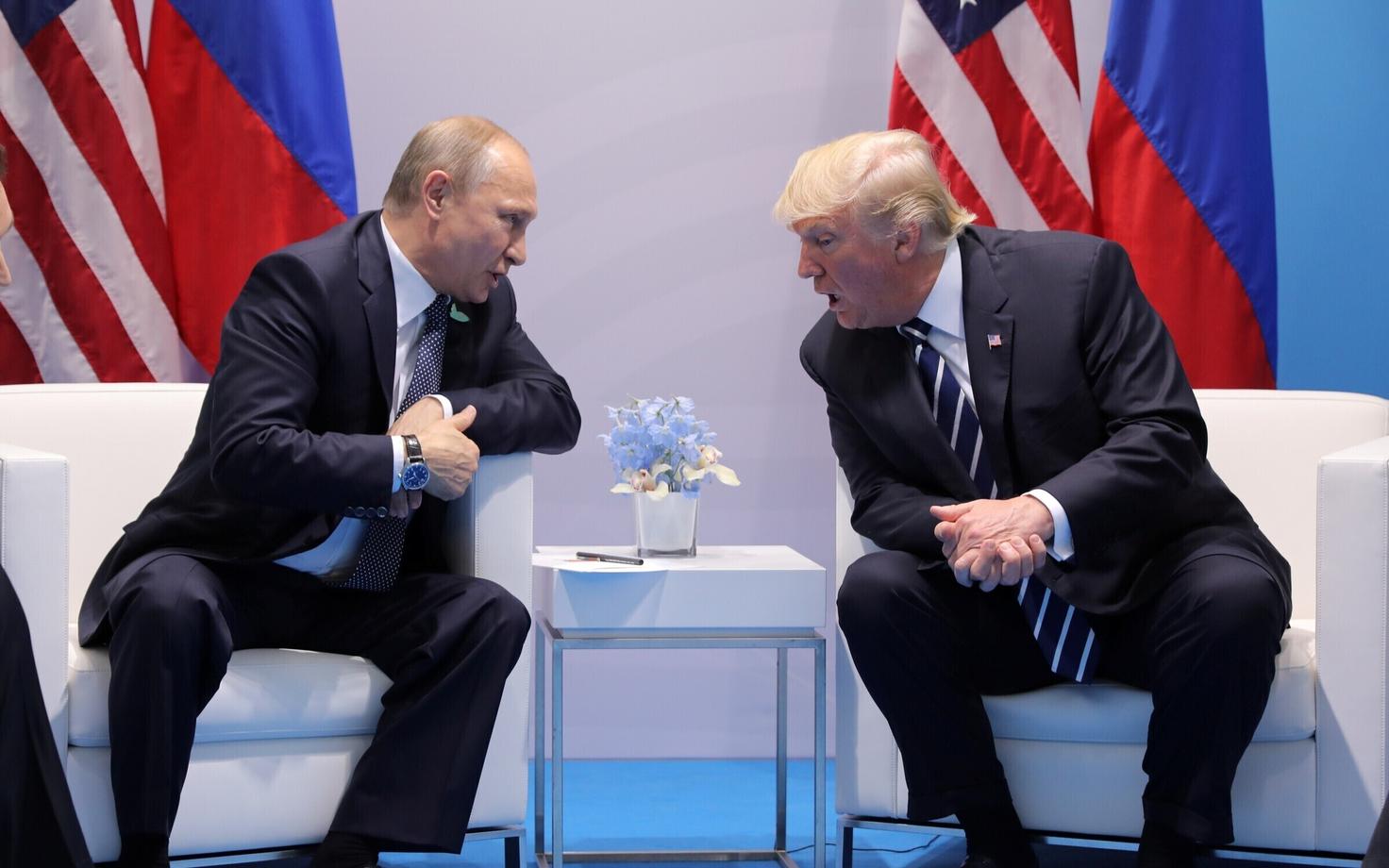 Donald Trumpi ja Vladimir Putini esmakordne kohtumine.