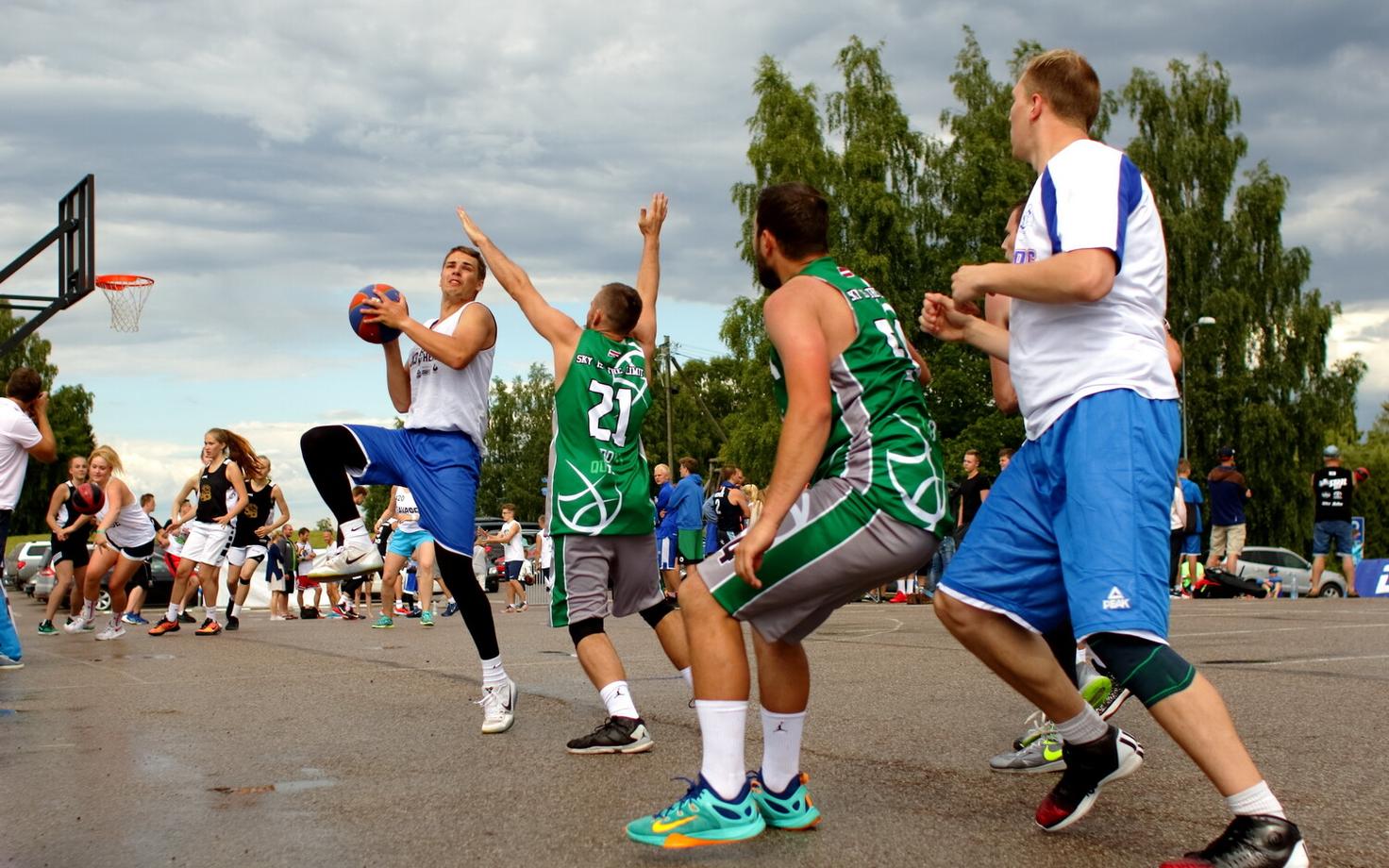 3x3 tänavakorvpalli etapp Otepääl