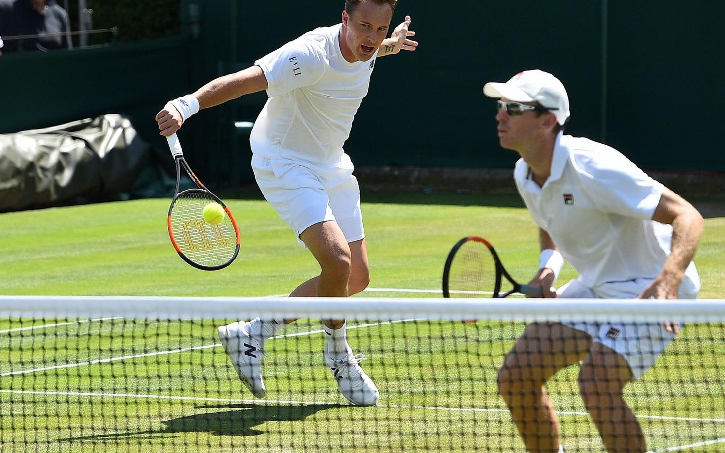 Henri Kontinen (vasakul) ja John Peers