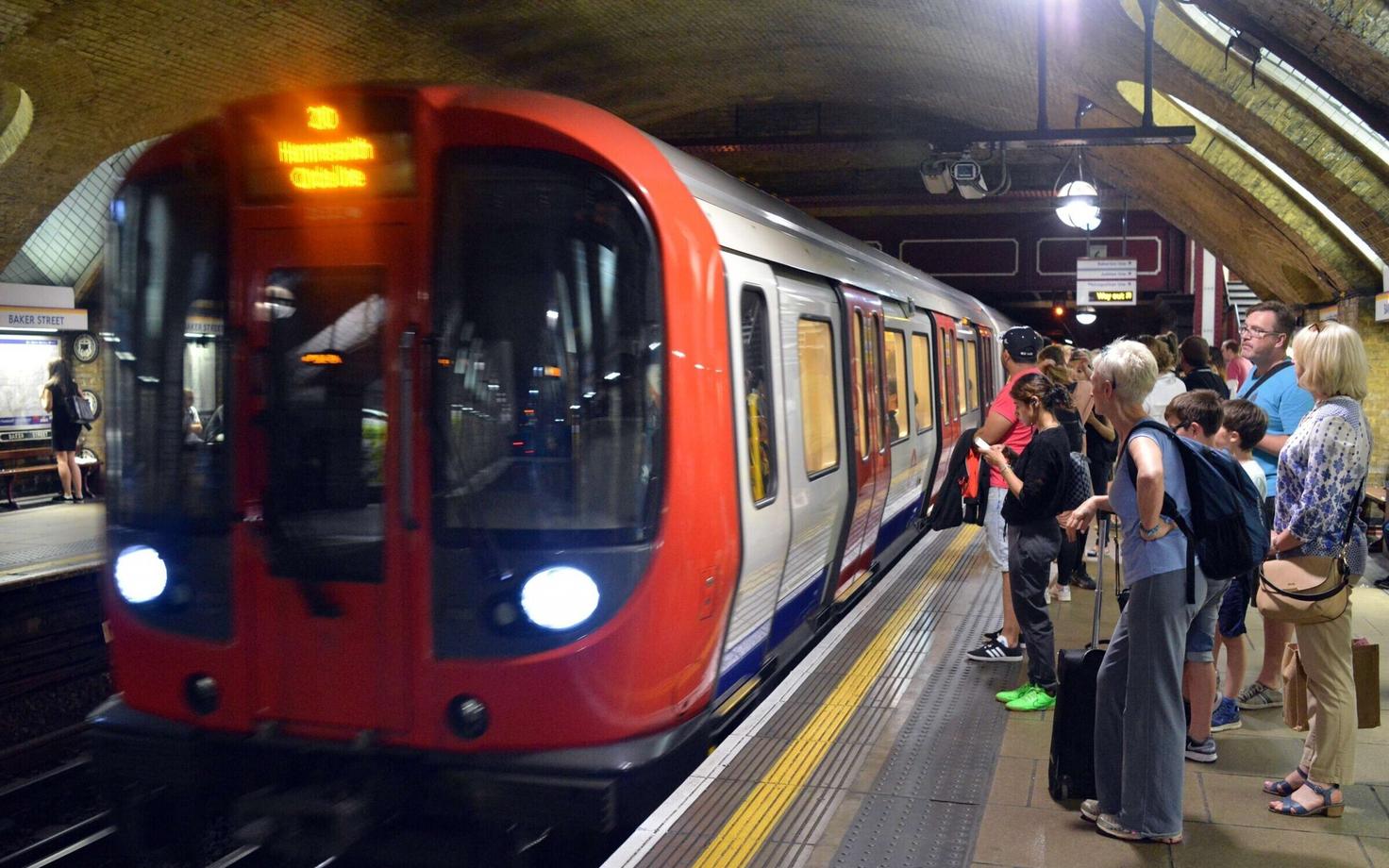 Londoni metroo.