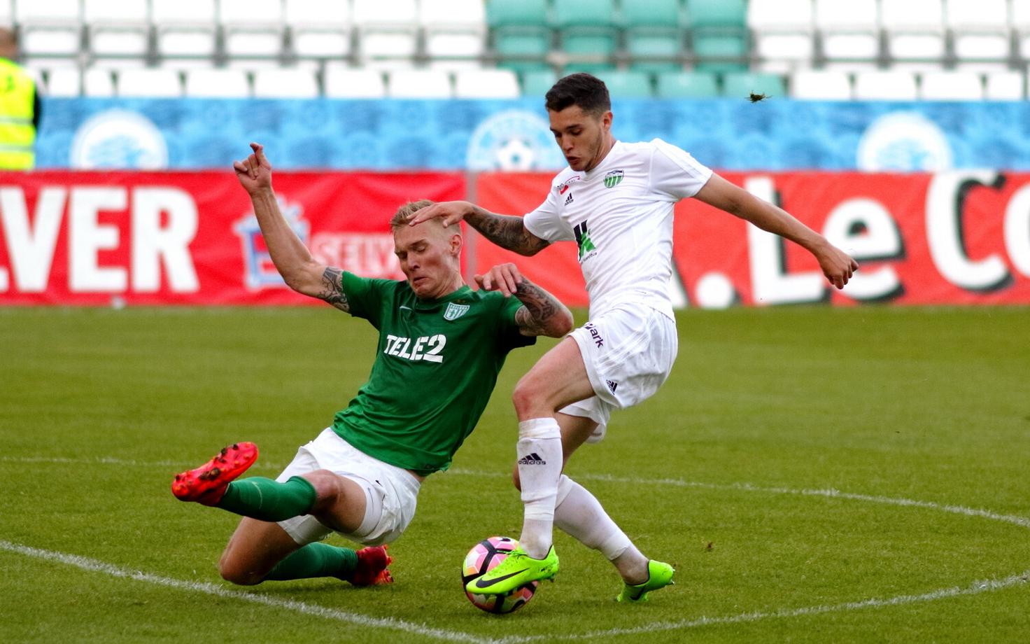 FC Flora - FC Levadia / Joonas Tamm ja Joao Neto Morelli