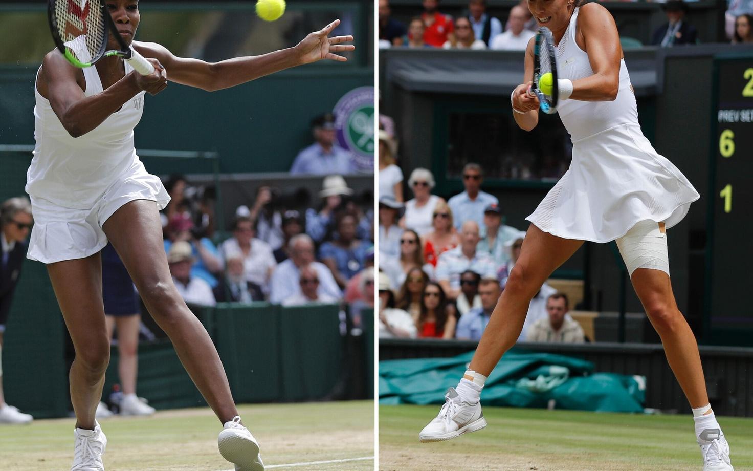 Venus Williams ja Garbine Muguruza