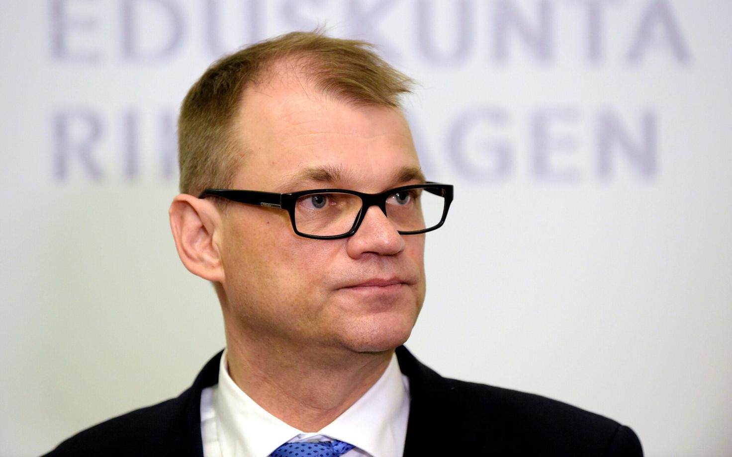 Soome peaminister Juha Sipilä.