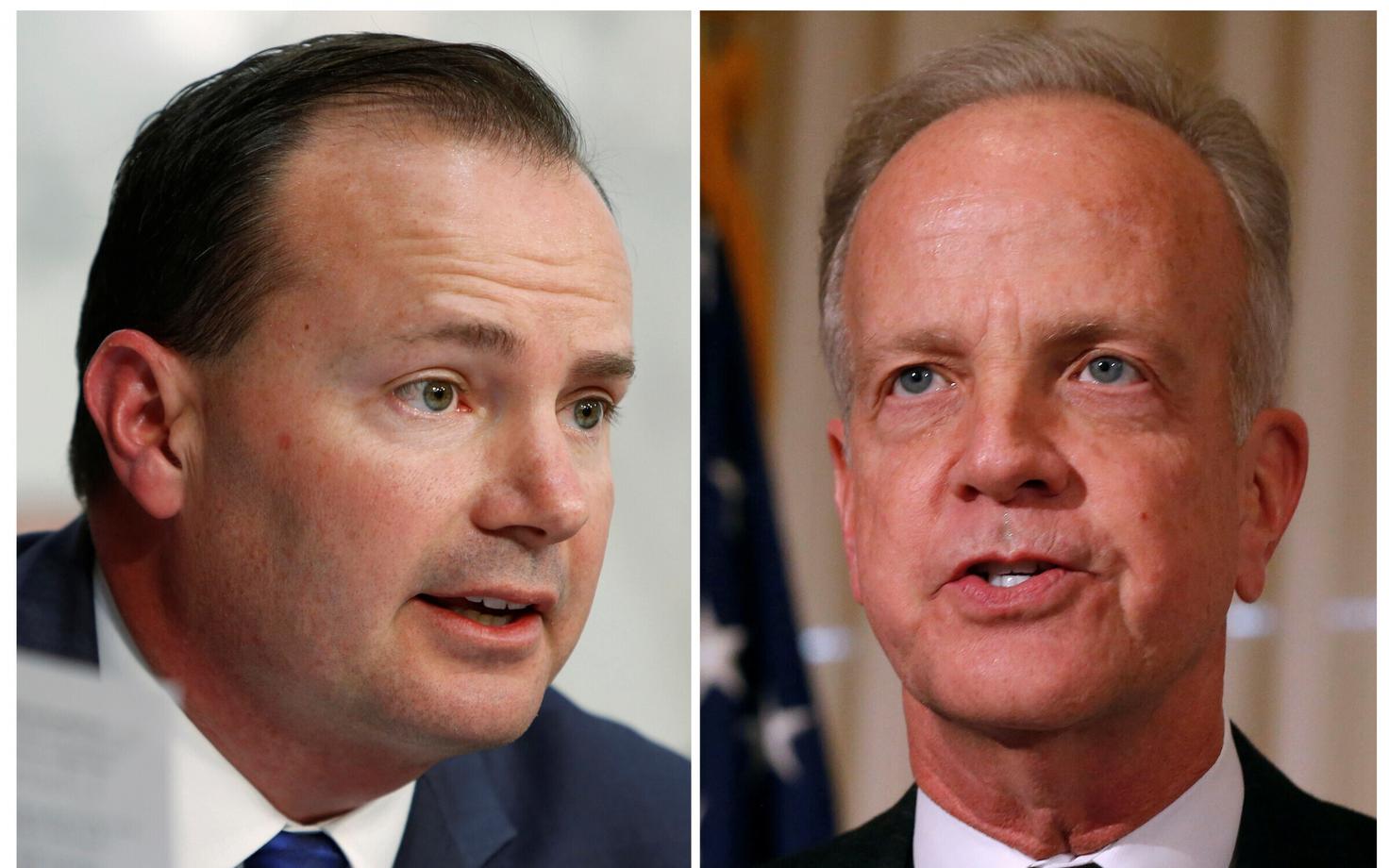 Mike Lee ja Jerry Moran.
