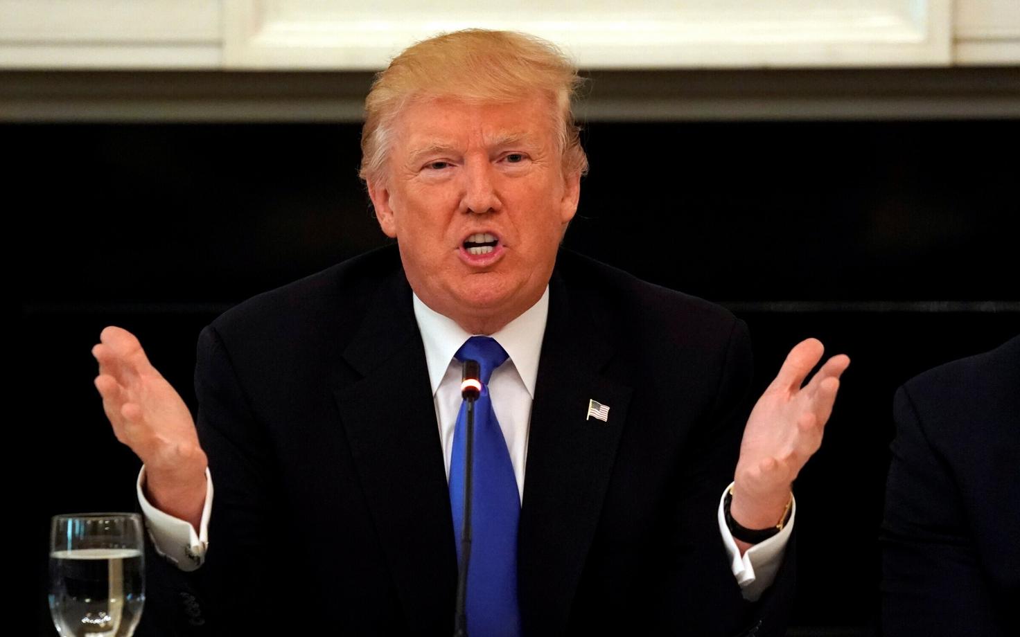 USA president Donald Trump.
