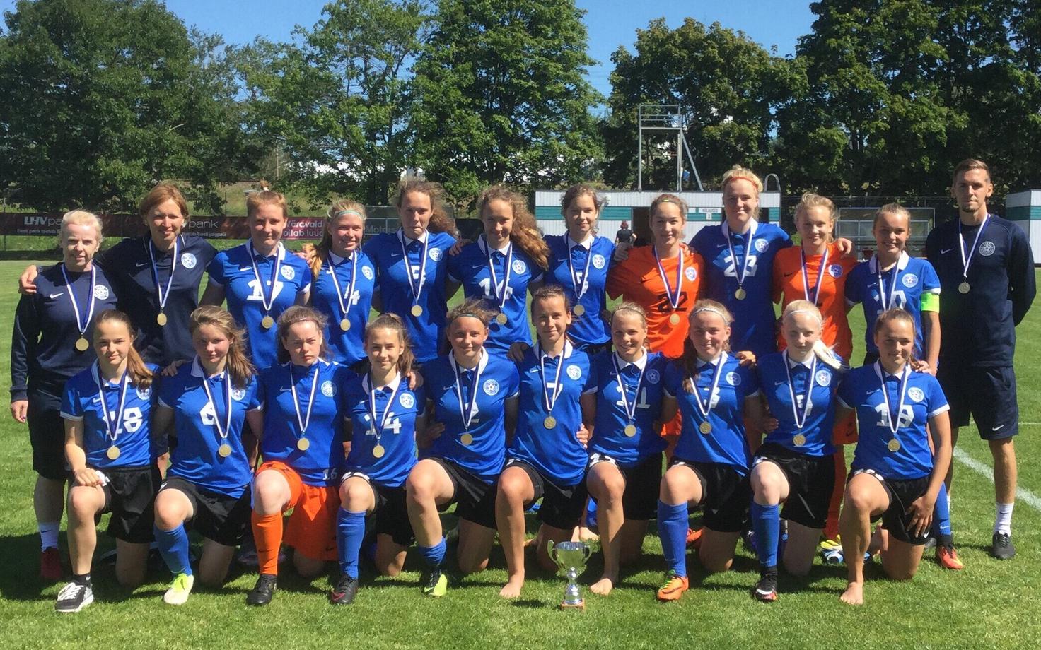 Eesti U-17 tüdrukute jalgpallikoondis
