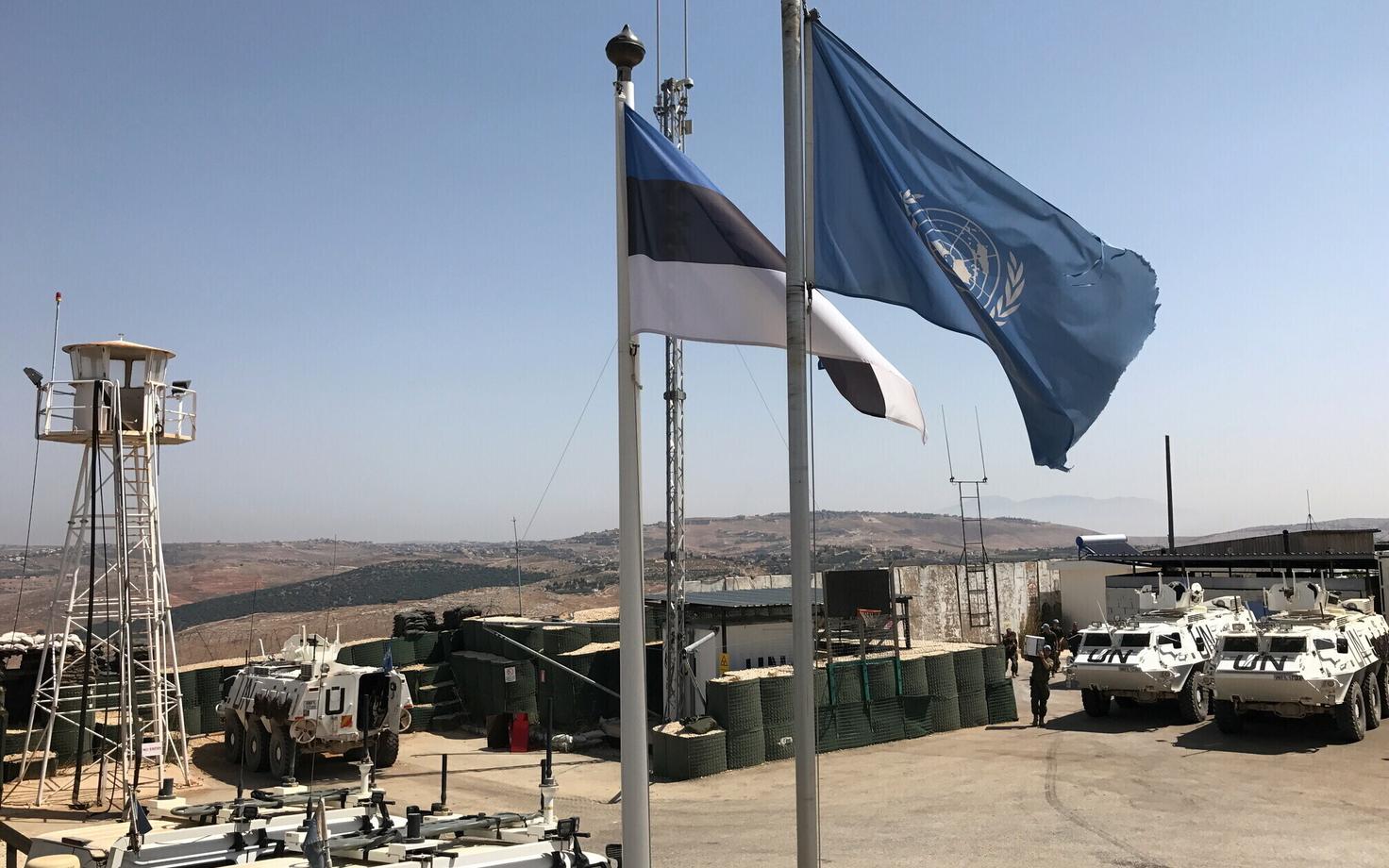 Eesti jalaväelased alustasid teenistust Liibanoni ja Iisraeli eraldaval kontrolljoonel.