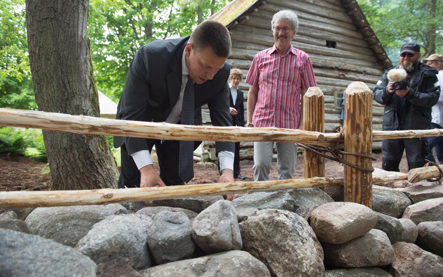 На прошлой неделе Юри Ратас посетил острова Сааремаа и Рухну.