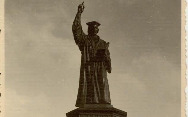 1949. aastal hävitatud Lutheri monument Keila lähedal.
