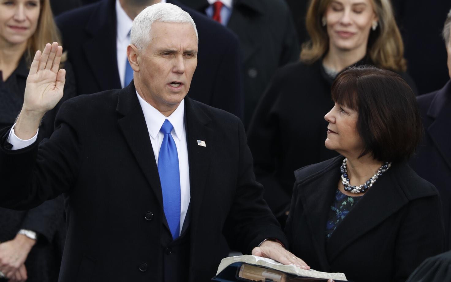 Mike Pence ja Karen Pence.