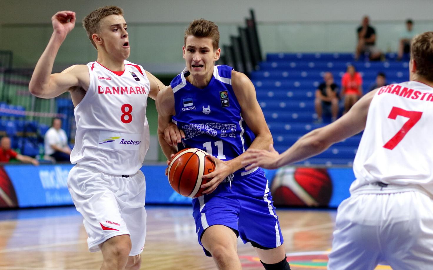 U-18 EM B-div: Taani - Eesti / Henri Drell