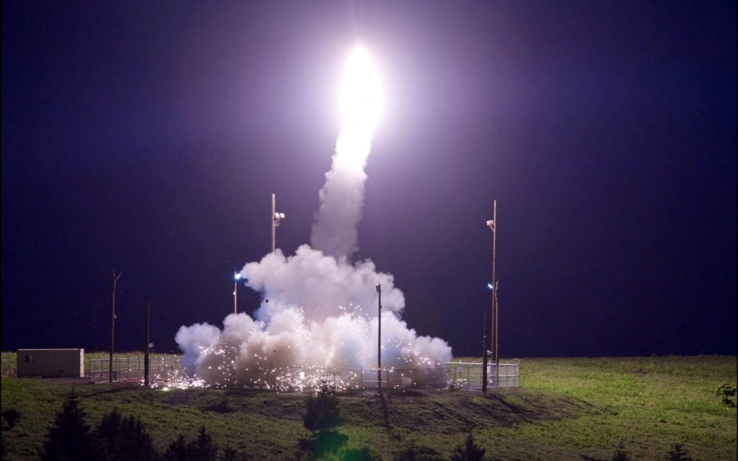 THAAD-i katsetamise Alaskas 18. juulil.