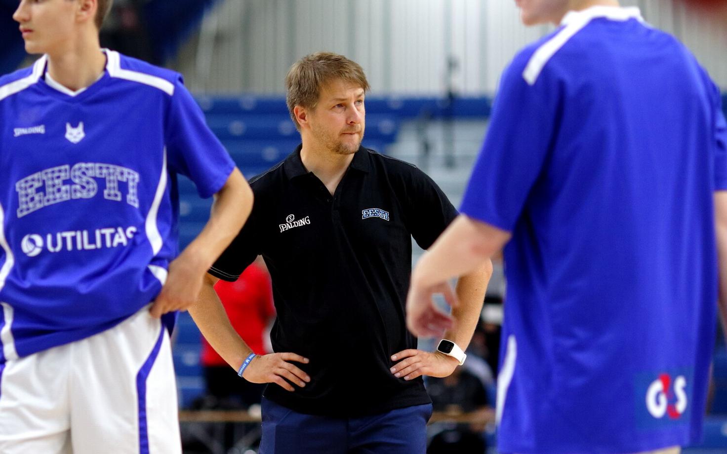 Korvpalli U-18 EM: Eesti - Belgia / Indrek Reinbok