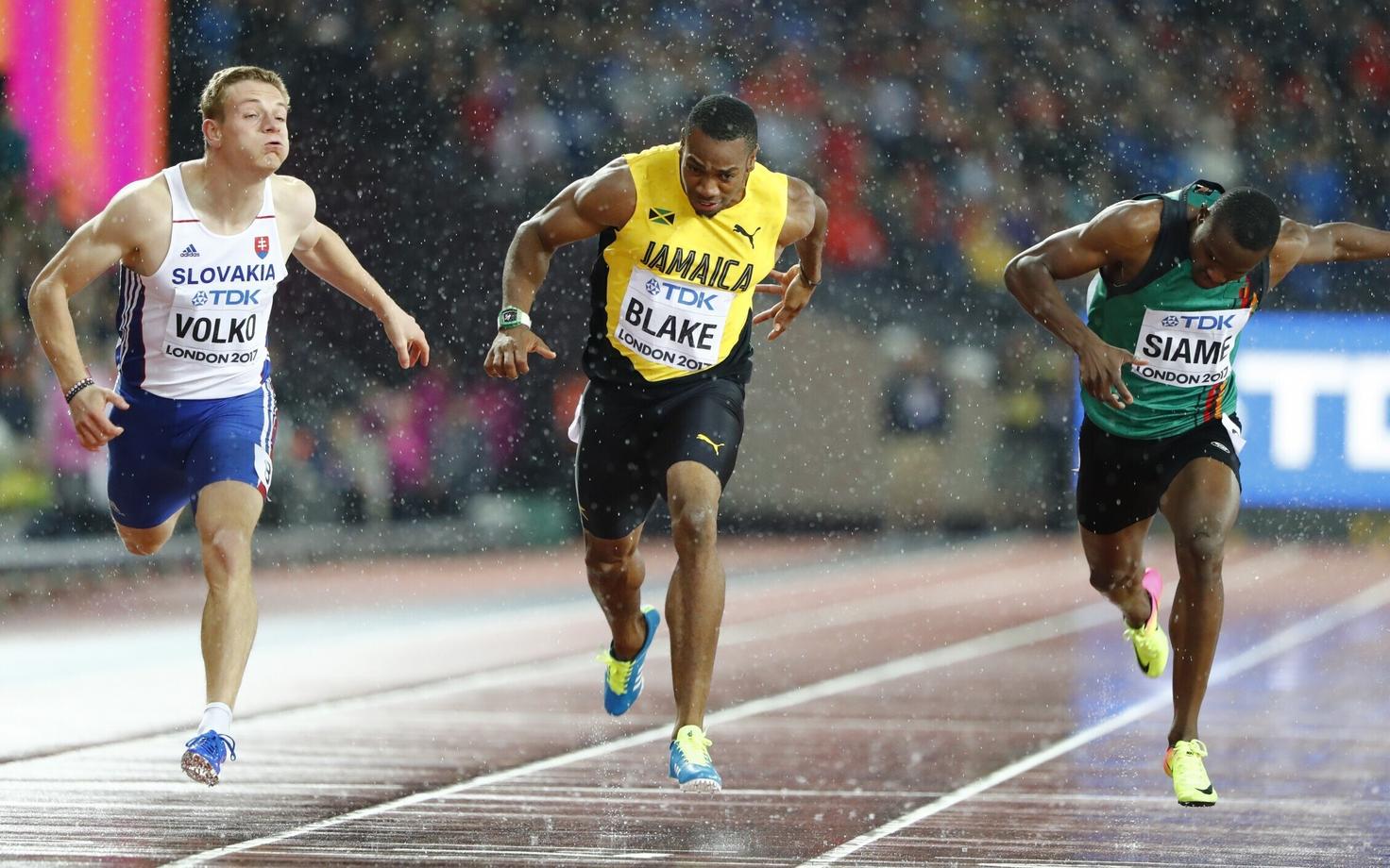 Yohan Blake (keskel)