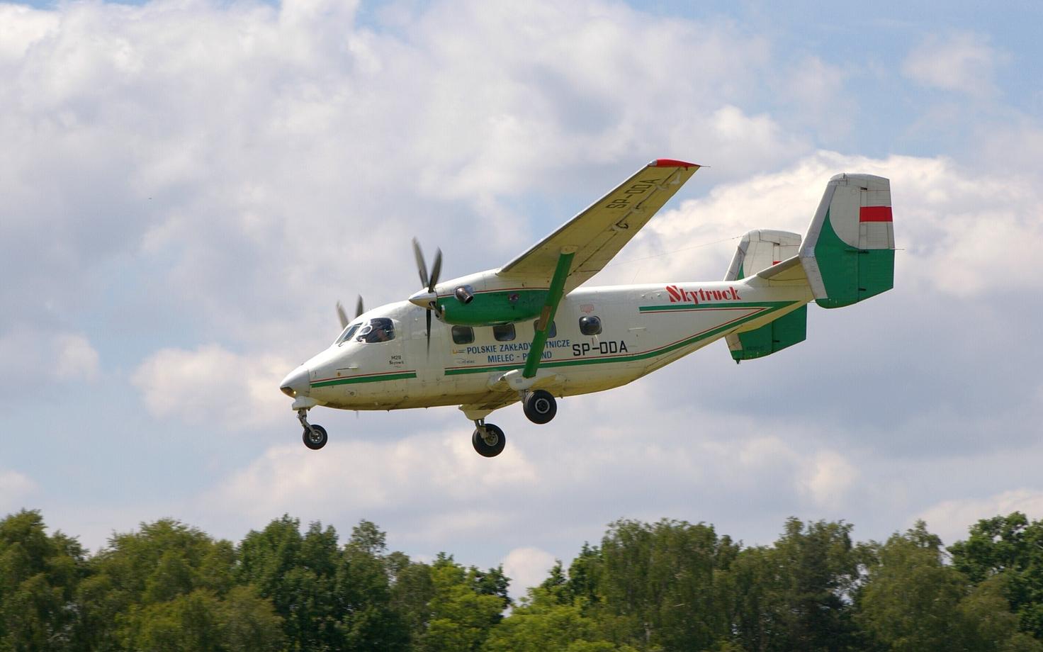The PZL M28 Skytruck.