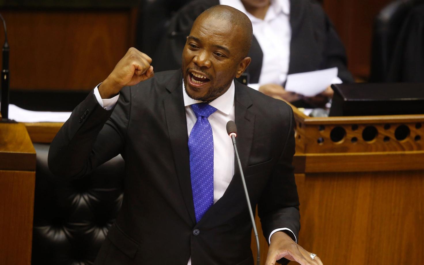 Demokraatliku Alliansi liider Maimane Mmusi.