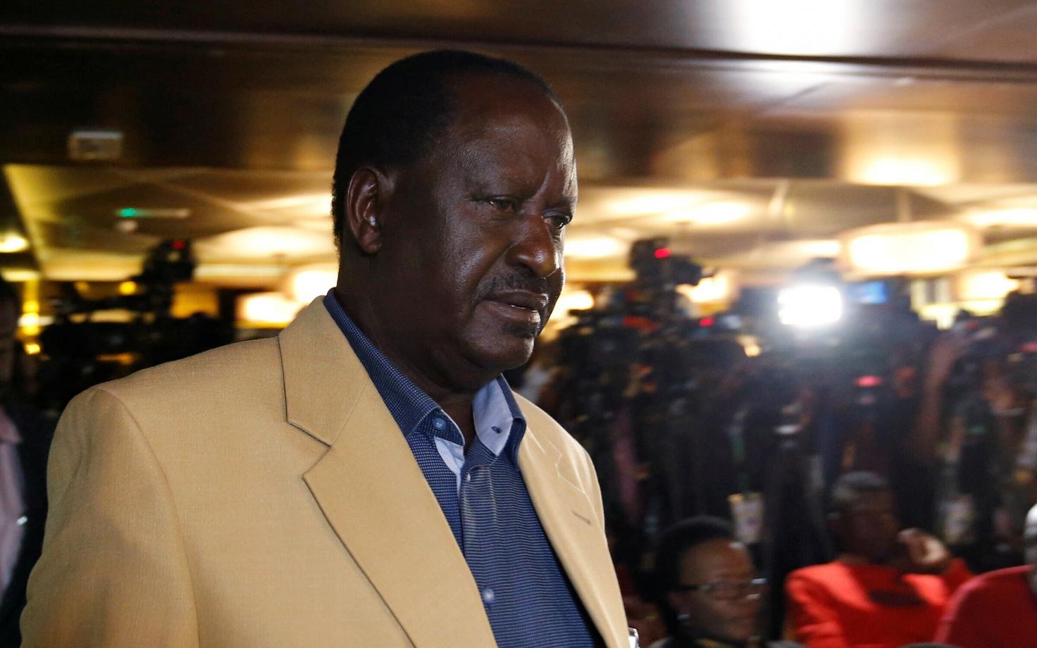 Keenia opositsiooni kandidaat Raila Odinga.
