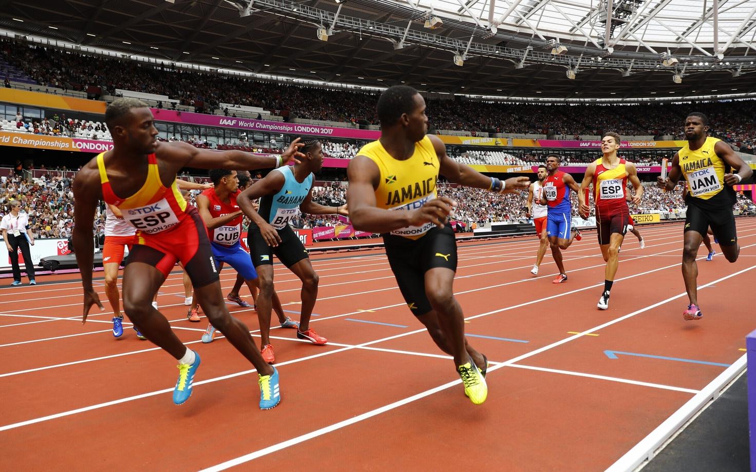 4x400 meetri teatejooks Londoni MM-il