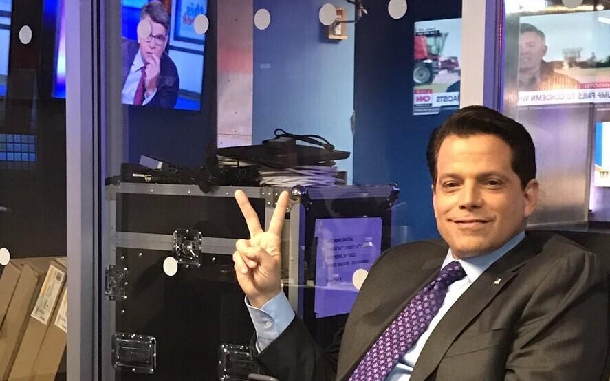 Anthony Scaramucci ABC Newsi stuudios.
