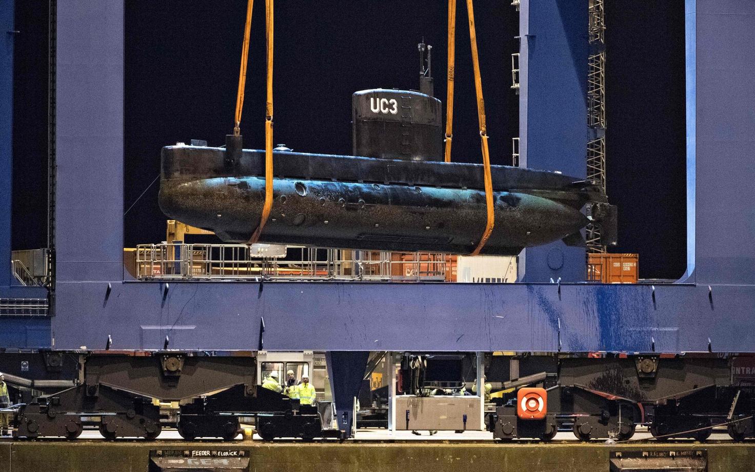 Eraallveelaev UC3 Nautilus 12. augustil Kopenhaageni sadamas.