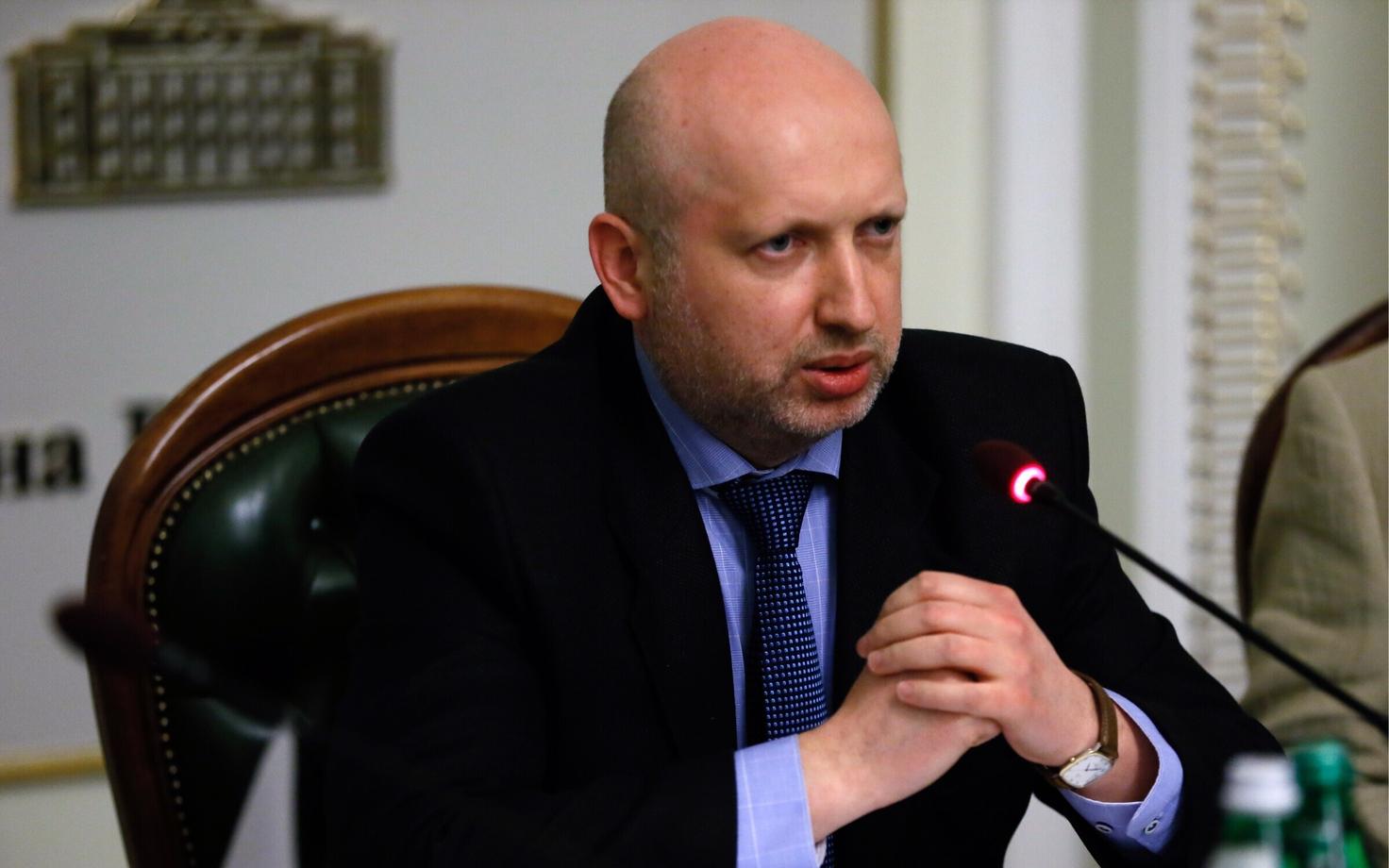 Ukraina riikliku julgeoleku- ja kaitsenõukogu sekretär Oleksandr Turtšõnov.