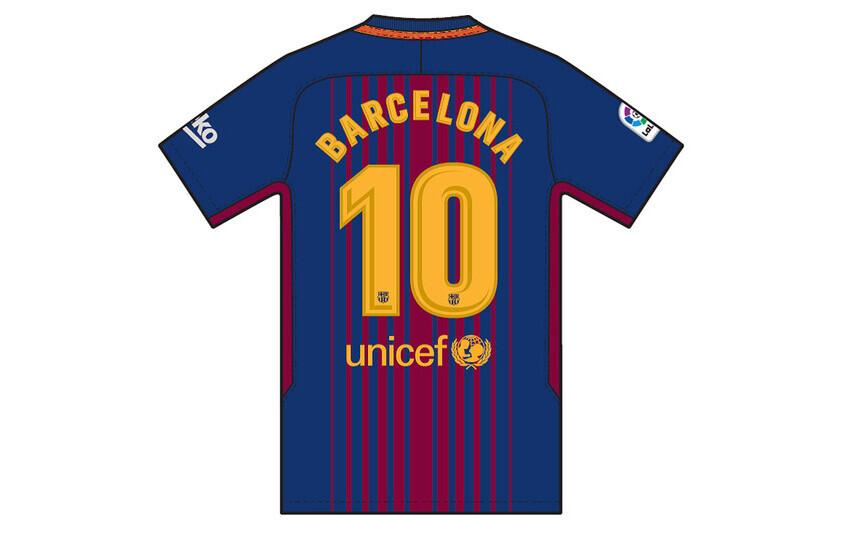 FC Barcelona pühapäevane mängusärk