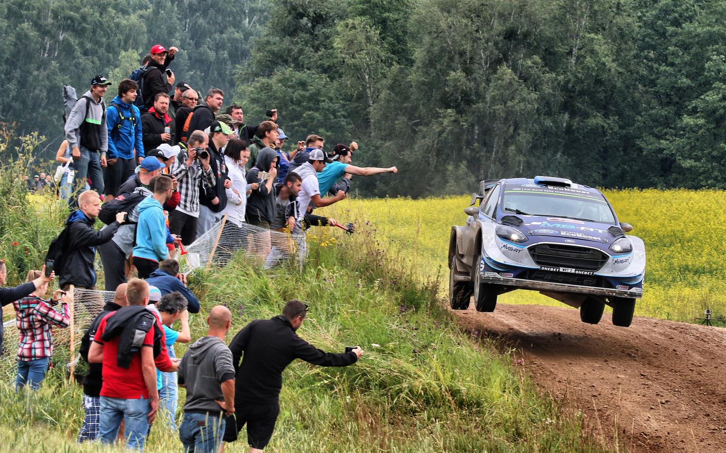 Ott Tänak tänavusel Poola rallil