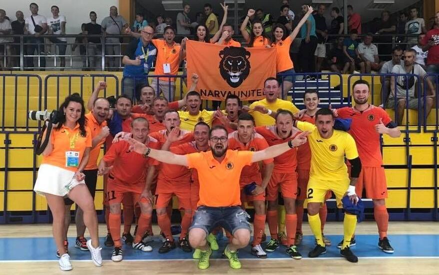 Футбольный клуб Narva United.