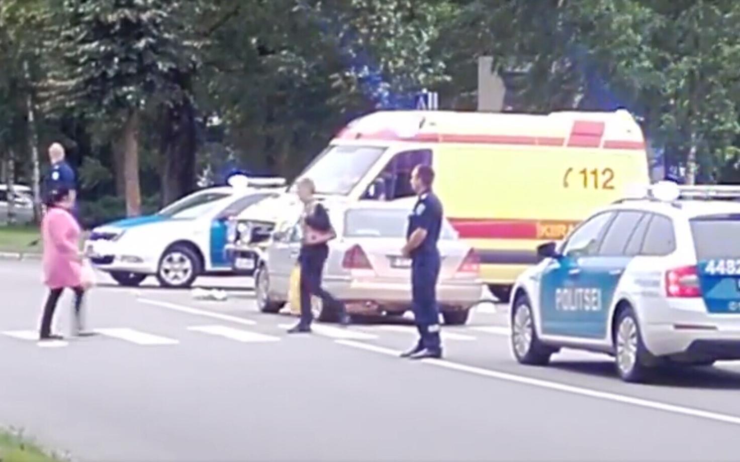 ДТП в Силламяэ.