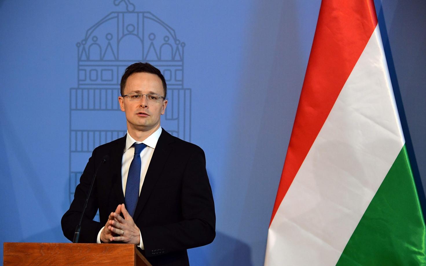 Ungari välisminister Peter Szijjarto.