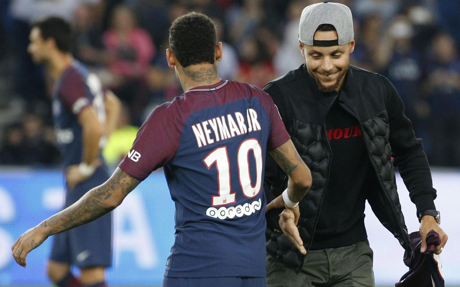 Neymar ja Stephen Curry