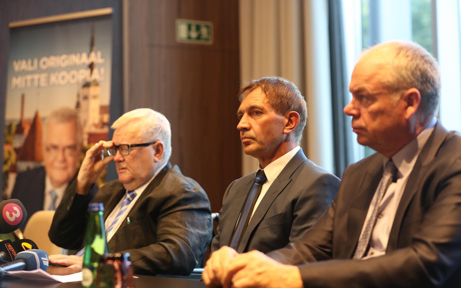 Edgar Savisaar, Urmas Sõõrumaa ja Jüri Mõis