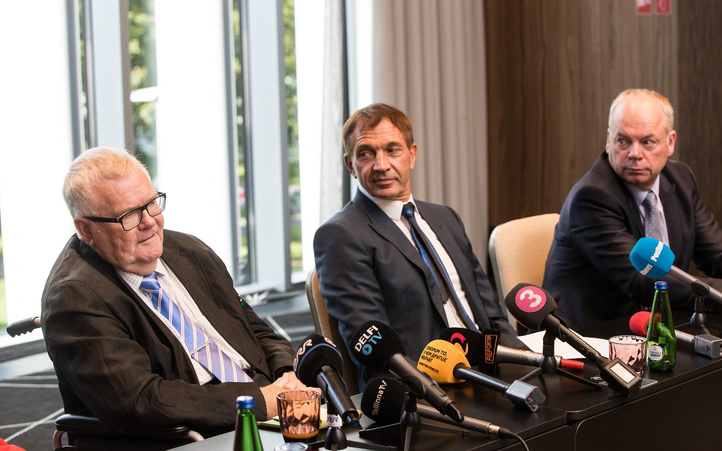 Savisaare - Sõõrumaa pressikonverents. Hilton hotell.