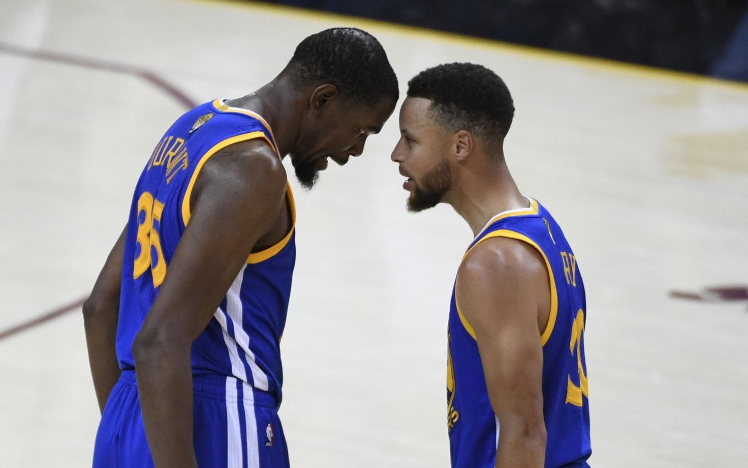 Kevin Durant ja Stephen Curry