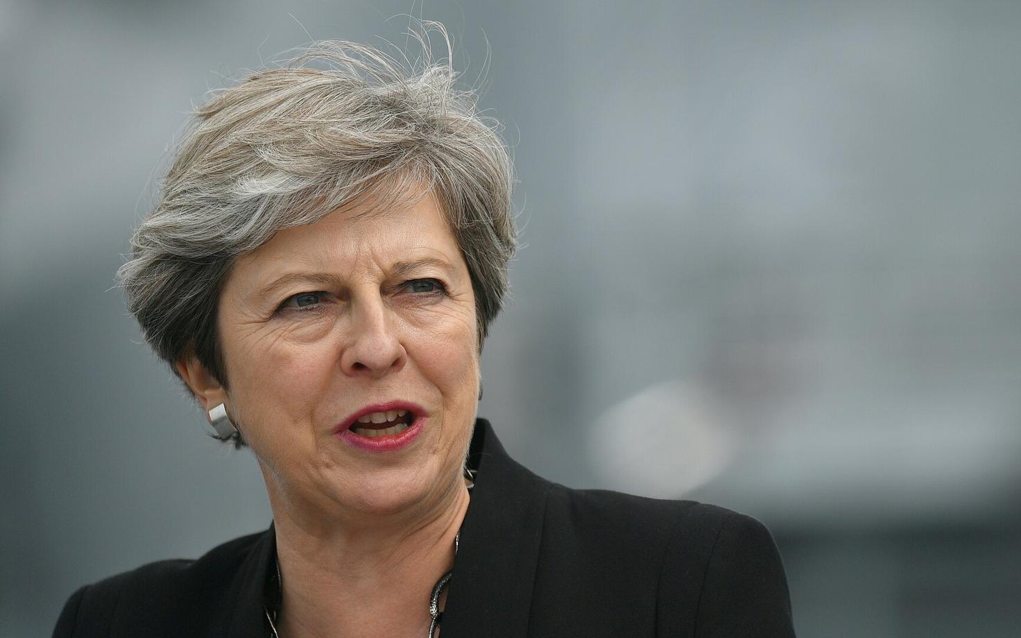 Briti peaminister Theresa May.