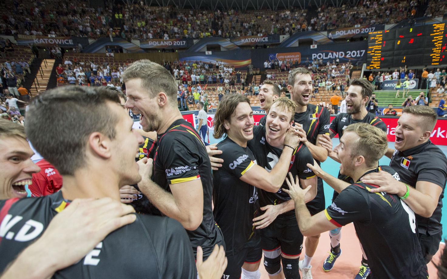 Belgia võrkpallikoondislased