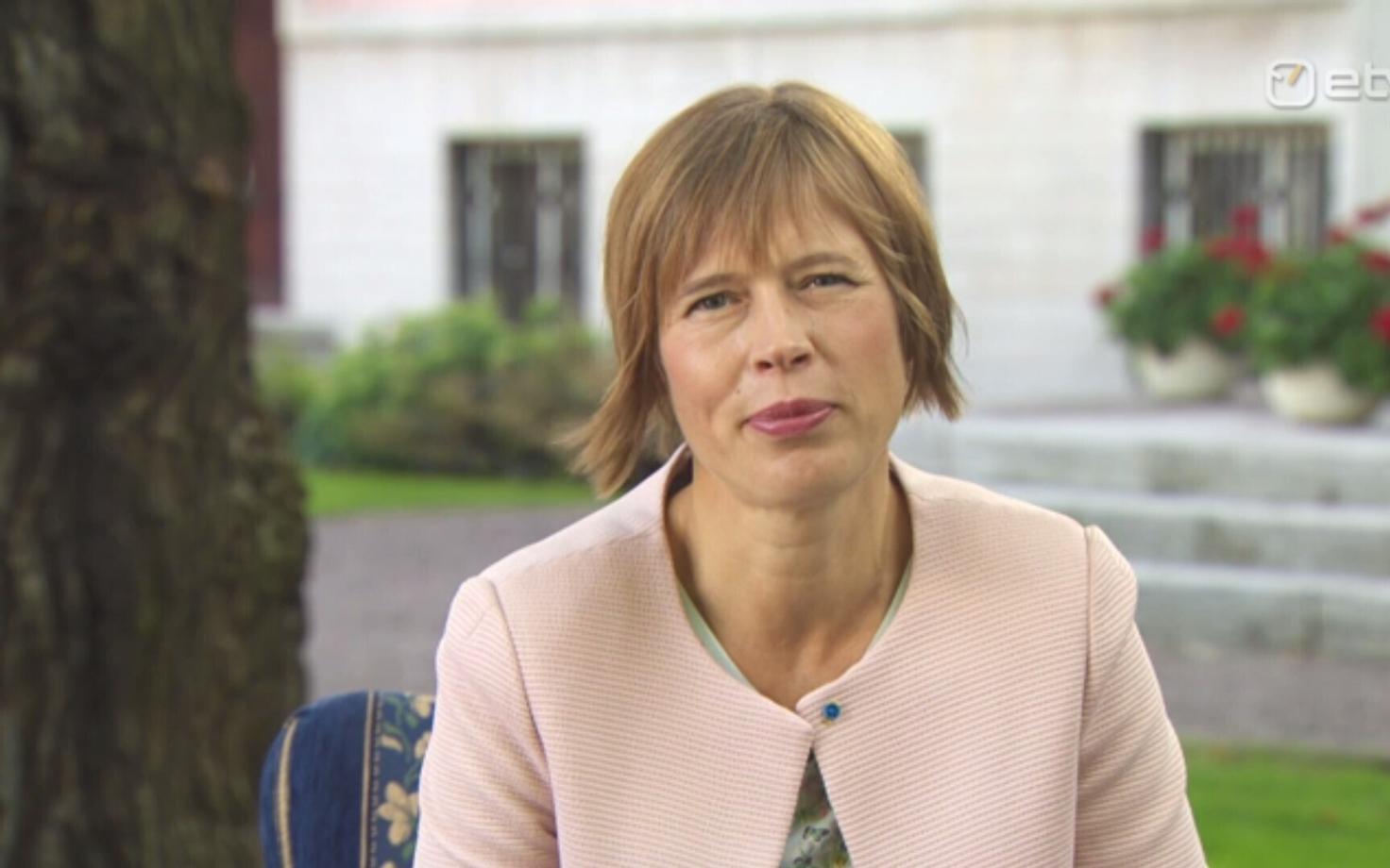 President Kersti Kaljulaid.