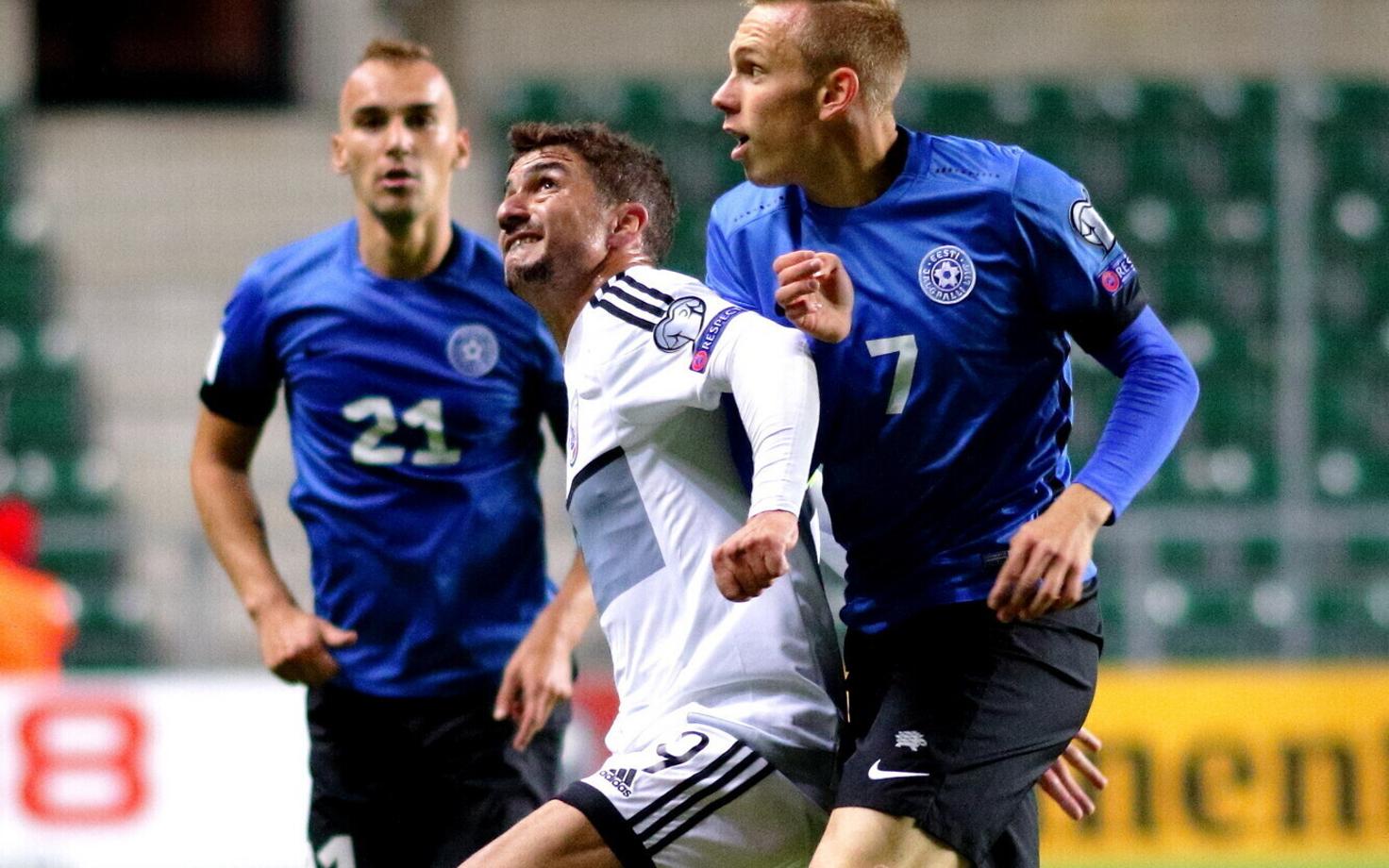 Отборочный матч ЧМ Эстония - Кипр
