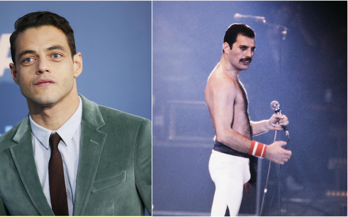 Rami Malek ja Freddie Mercury