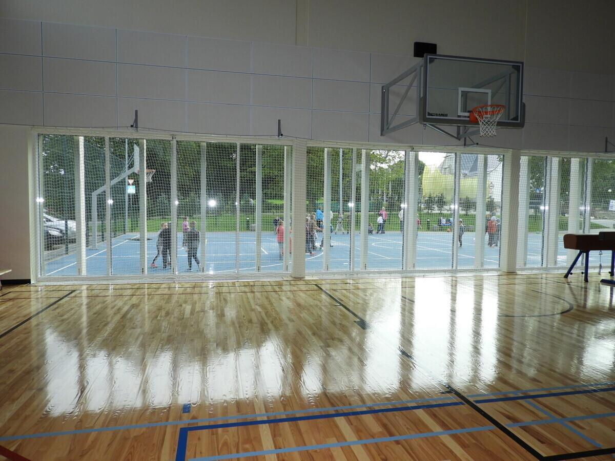 Спортхолл в Синимяэской школе.