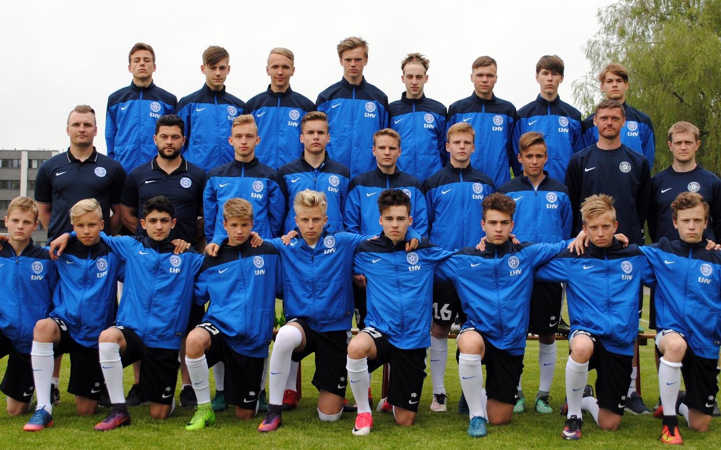 Eesti U-16 jalgpallikoondis