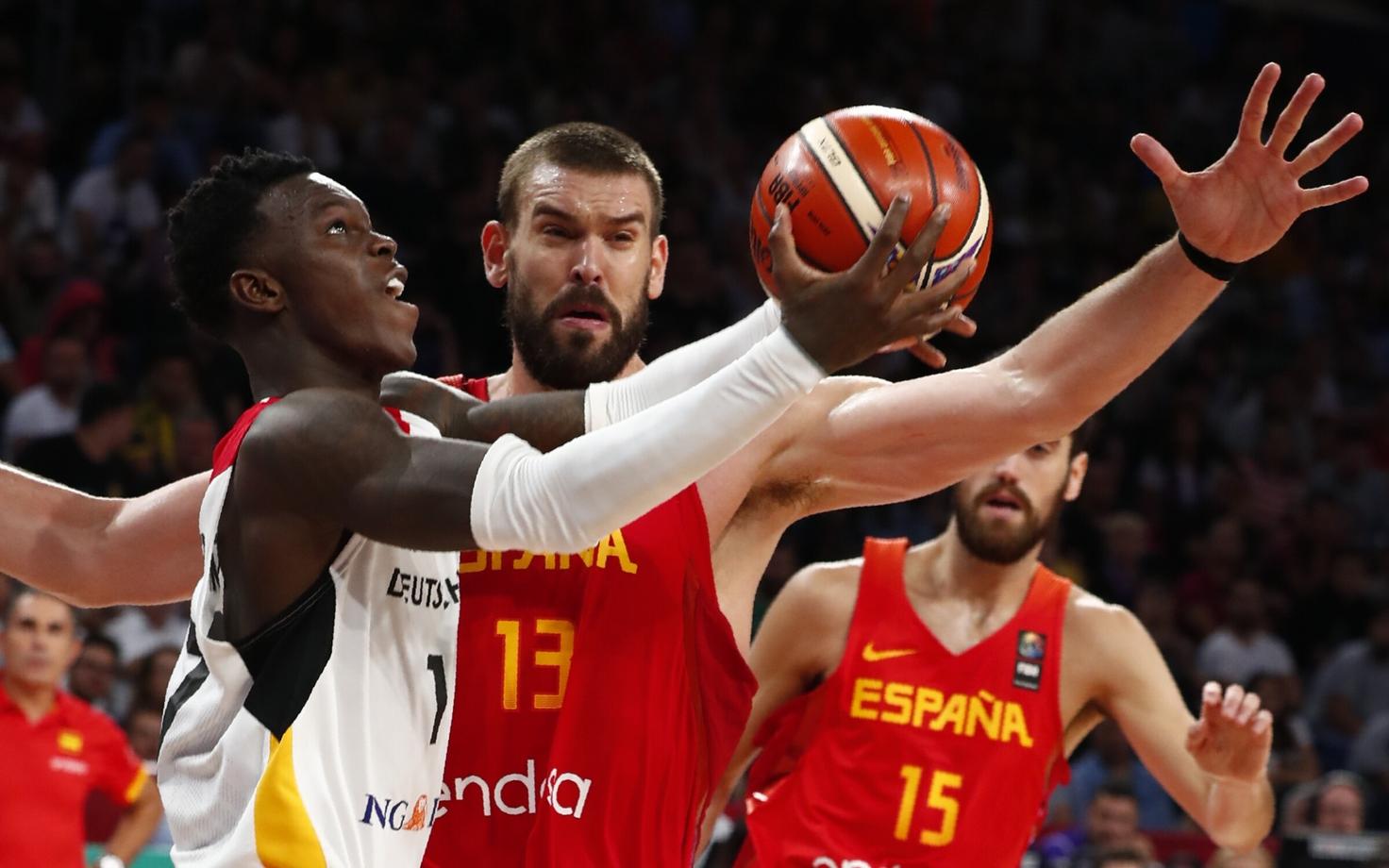 Marc Gasol ja Dennis Schröder