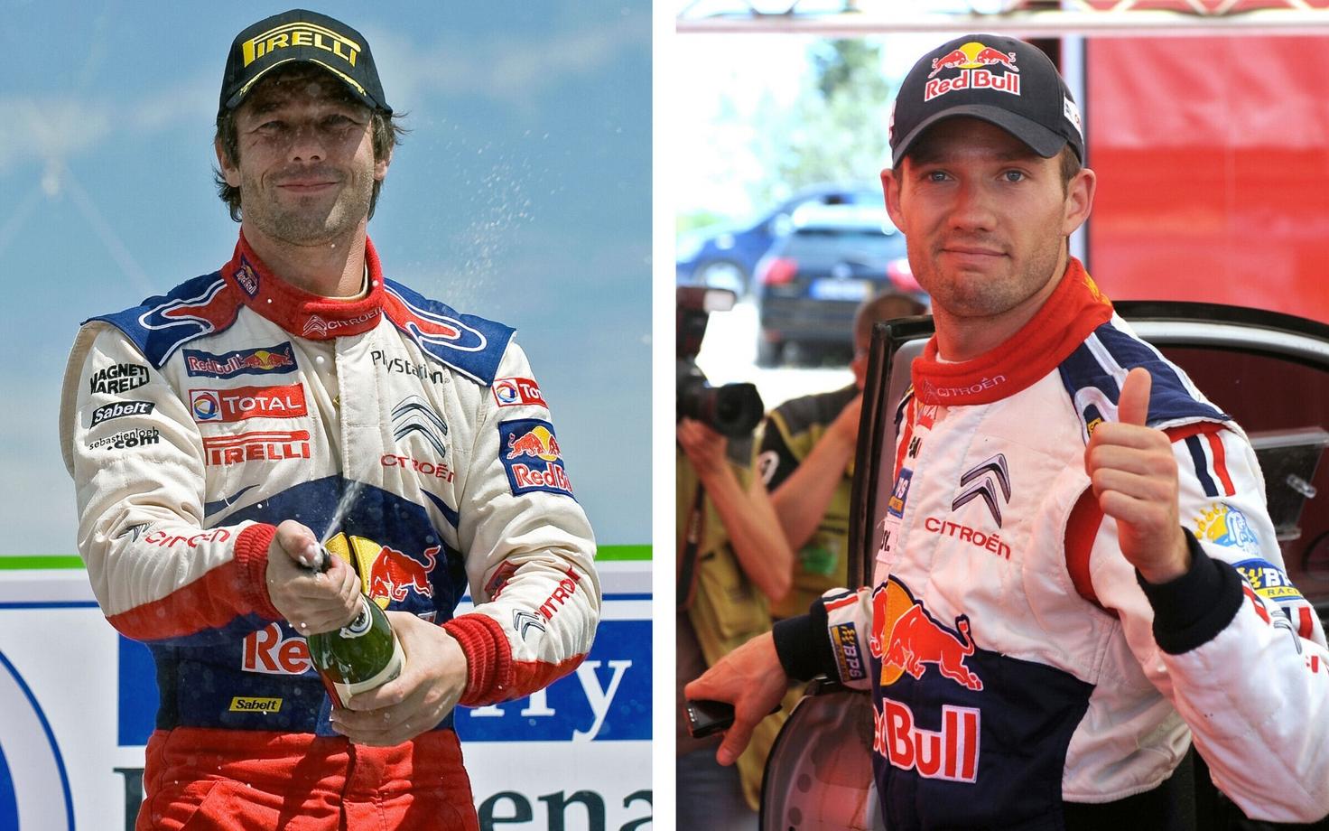 Sebastien Loeb ja Sebastien Ogier