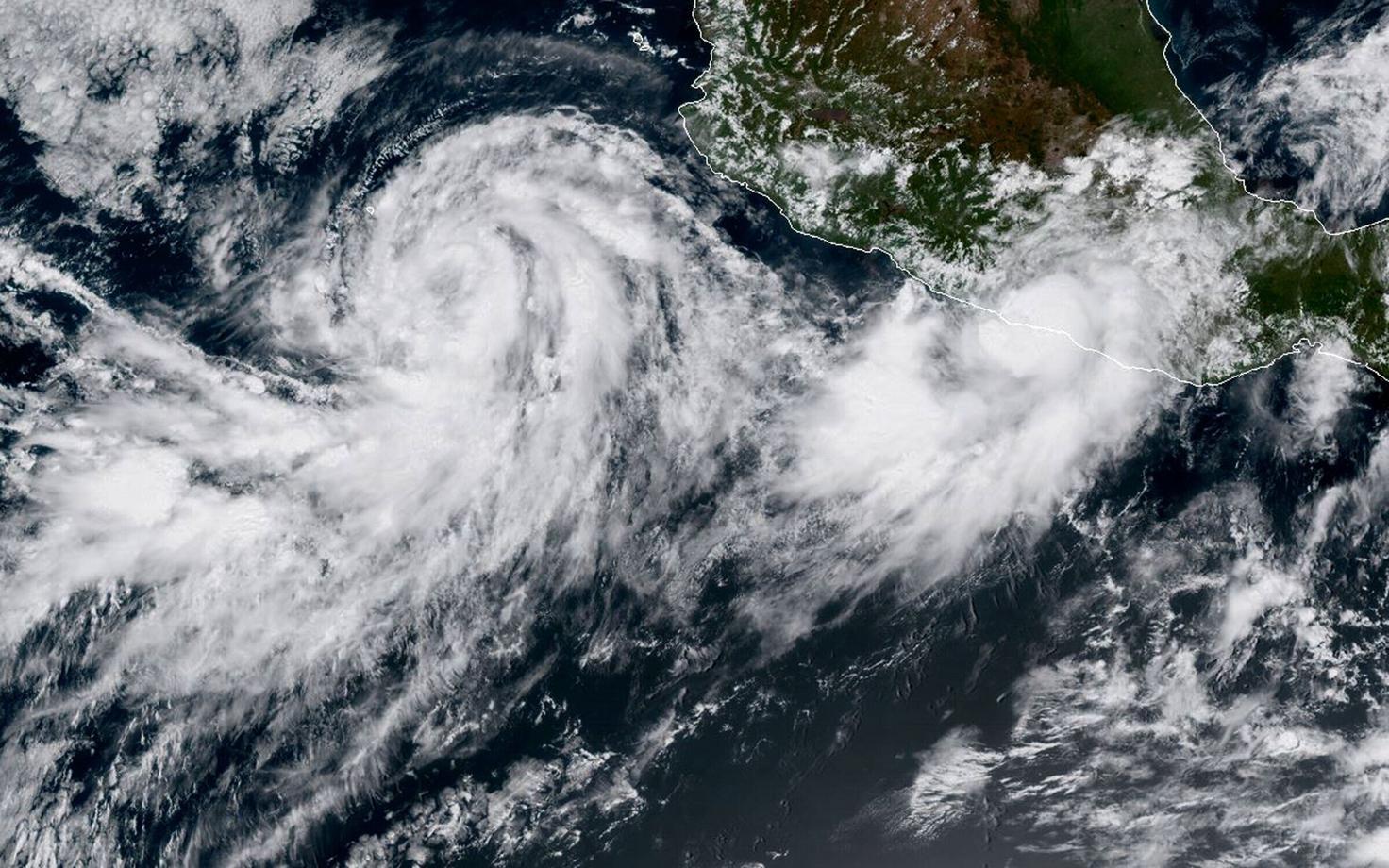 Orkaan Max ja troopiline torm Norma 14. septembril