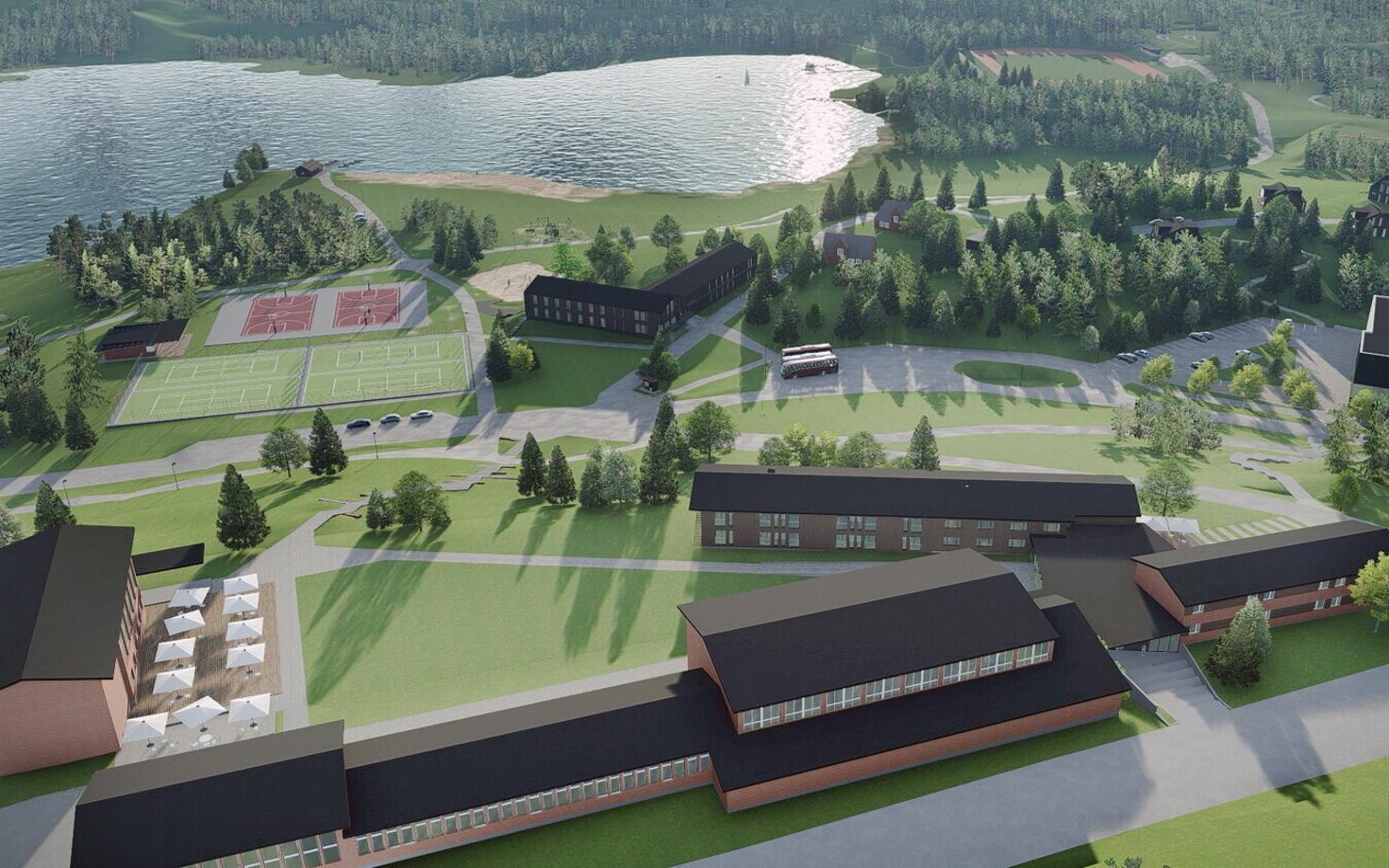 Kääriku spordikeskuse 3D eskiisid