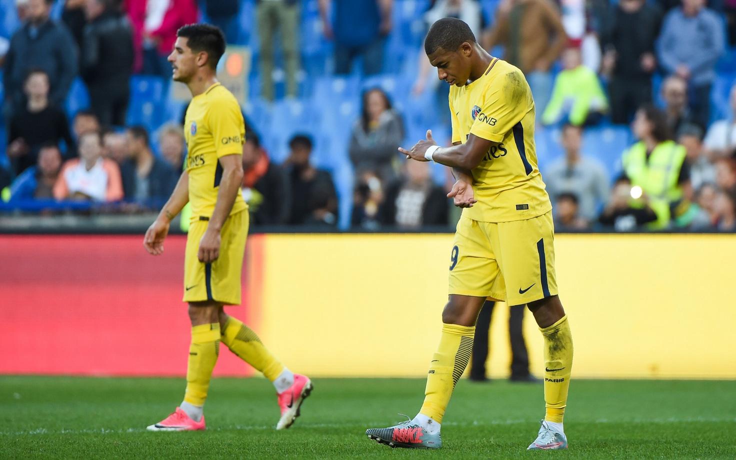 PSG mängijad mängus Montpellier' vastu