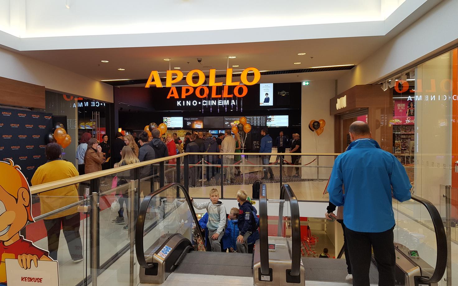 Apollo kino Kuressaares Auriga keskuses