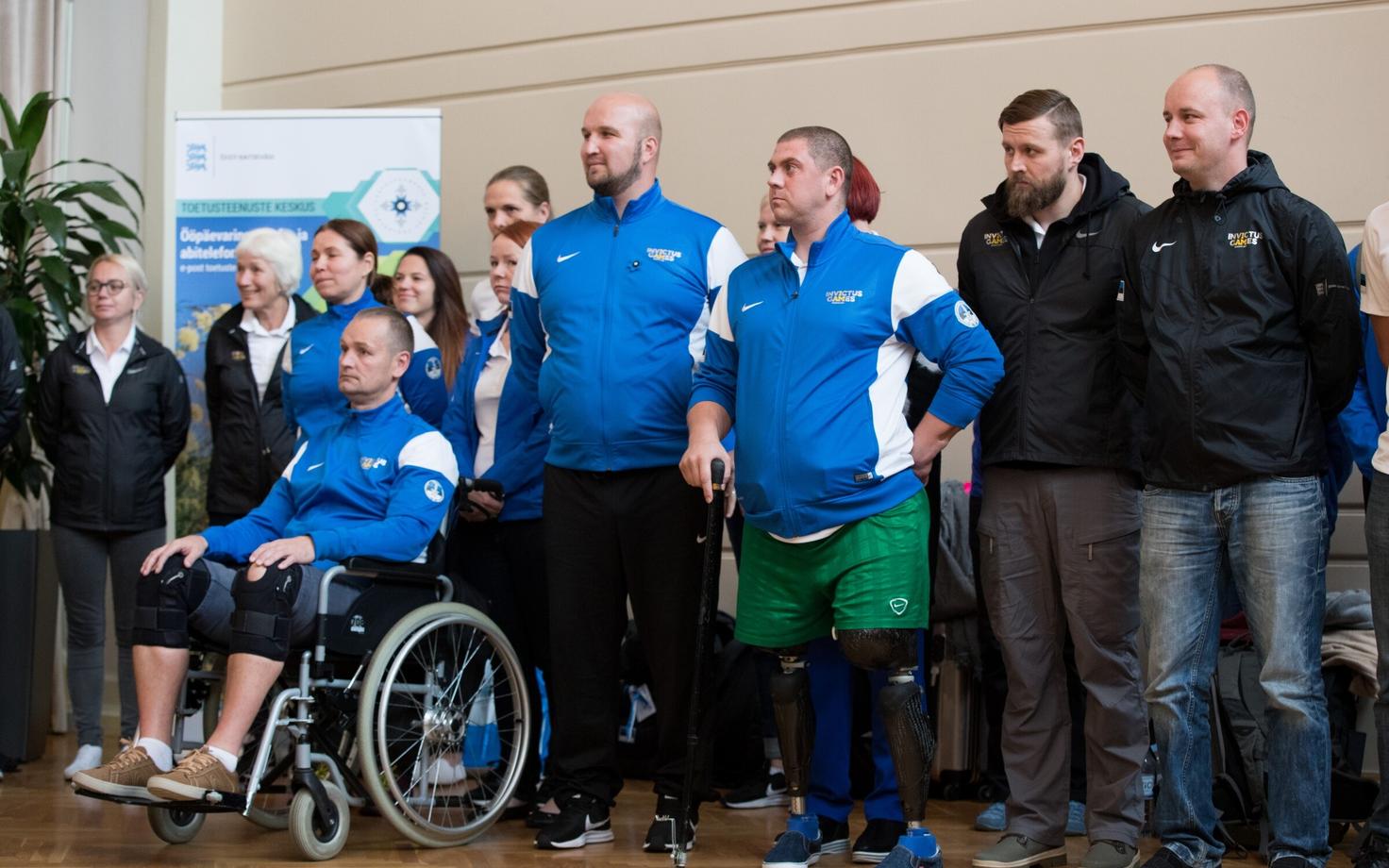 Eesti sõdurid saabusid Invictus Gamesilt tagasi koju